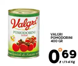 Extra Supermercati Valgri pomodorini offerta