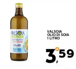 Extra Supermercati Valsoia olio di soia offerta