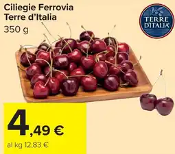 Carrefour Market Ciliegie Ferrovia Terre d'Italia offerta