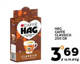 Extra Supermercati Hag caffè classico offerta