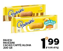 Extra Supermercati Pavesi pavesini cacao/caffè/aloha offerta