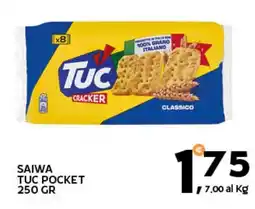 Extra Supermercati Saiwa tuc pocket offerta