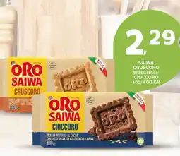 Extra Supermercati Saiwa cruscoro integrali/ cioccoro offerta