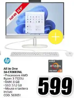 MediaWorld hp All in One 24-CR0083NL offerta
