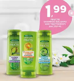 Extra Supermercati Fructis shampoo/balsamo offerta