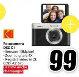 MediaWorld Fotocamera DSC C1 offerta