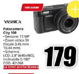 MediaWorld YASHICA Fotocamera City 100 offerta