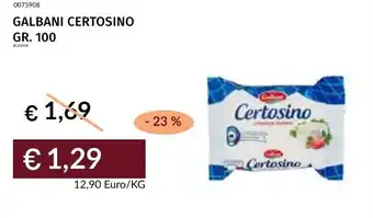 Prezzemolo e Vitale Galbani certosino offerta