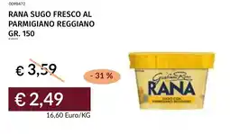 Prezzemolo e Vitale Rana sugo fresco al parmigiano reggiano offerta