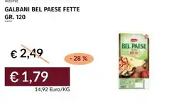 Prezzemolo e Vitale Galbani bel paese fette offerta