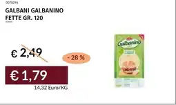 Prezzemolo e Vitale Galbani galbanino fette offerta
