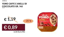 Prezzemolo e Vitale Yomo caffe e anelli di cioccolato offerta