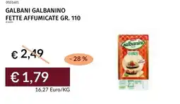 Prezzemolo e Vitale Galbani galbanino fette affumicate offerta