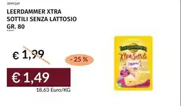 Prezzemolo e Vitale Leerdammer xtra sottili senza lattosio offerta