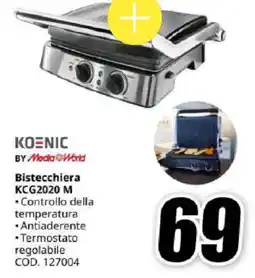 MediaWorld KOENIC BY Media World Bistecchiera KCG2020 M offerta