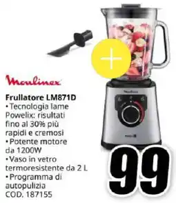 MediaWorld Moulinex Frullatore LM871D offerta