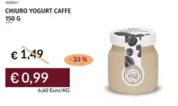 Prezzemolo e Vitale Chiuro yogurt caffe offerta