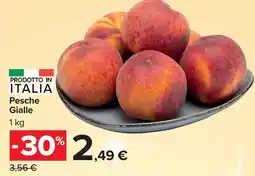 Carrefour Market Pesche Gialle offerta