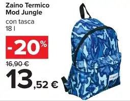 Carrefour Market Zaino Termico Mod Jungle offerta