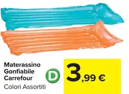 Carrefour Market Materassino Gonfiabile Carrefour offerta