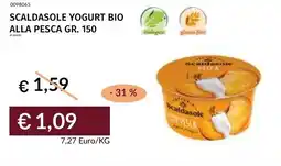 Prezzemolo e Vitale Scaldasole yogurt bio alla pesca offerta