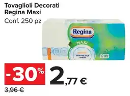 Carrefour Market Tovaglioli Decorati Regina Maxi offerta