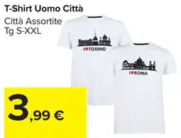 Carrefour Market T-Shirt Uomo Città offerta