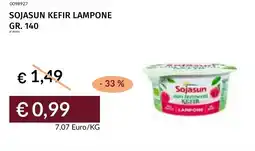 Prezzemolo e Vitale Sojasun kefir lampone offerta