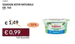 Prezzemolo e Vitale Sojasun kefir naturale offerta