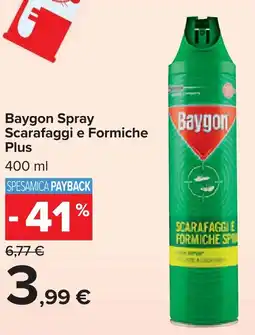 Carrefour Market Baygon Spray Scarafaggi e Formiche Plus offerta