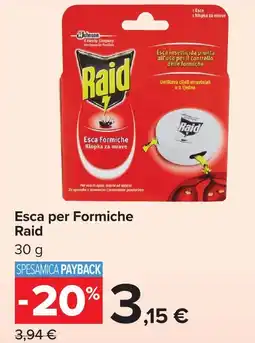 Carrefour Market Esca per Formiche Esca per Formiche Raid offerta