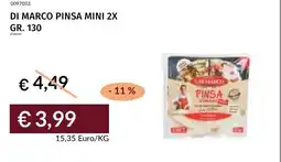 Prezzemolo e Vitale Di marco pinsa mini offerta