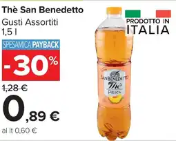 Carrefour Market Thè San Benedetto offerta