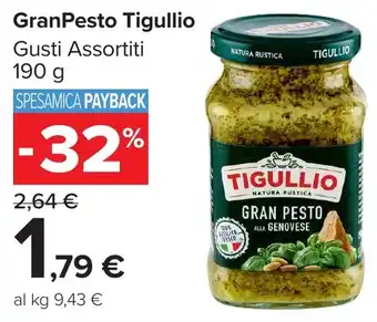 Carrefour Market GranPesto Tigullio offerta