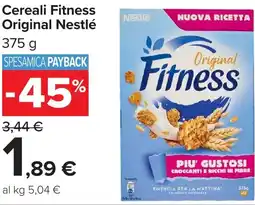 Carrefour Market Cereali Fitness Original Nestlé offerta
