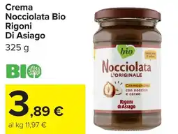 Carrefour Market Crema Nocciolata Bio Rigoni Di Asiago offerta