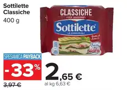 Carrefour Market Sottilette Classiche offerta