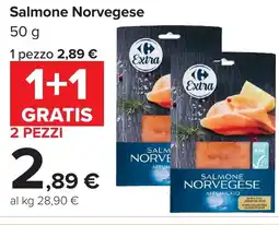Carrefour Market Salmone Norvegese offerta
