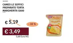 Prezzemolo e Vitale Cameo le soffici preparato torta margherita offerta