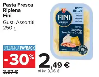 Carrefour Market Pasta Fresca Ripiena Fini offerta