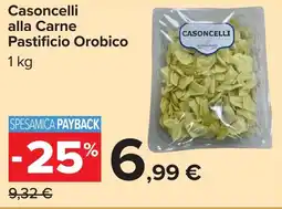 Carrefour Market Casoncelli alla Carne Pastificio Orobico offerta