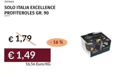 Prezzemolo e Vitale Solo italia excellence profiteroles offerta