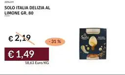 Prezzemolo e Vitale Solo italia delizia al limone offerta