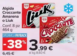 Carrefour Market Algida Croccante Amarena o Liuk offerta