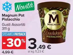 Carrefour Market Magnum Pot Pistacchio offerta