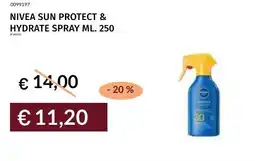 Prezzemolo e Vitale 0099197 nivea sun protect & hydrate spray offerta