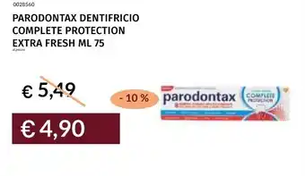 Prezzemolo e Vitale Parodontax dentifricio complete protection extra fresh offerta
