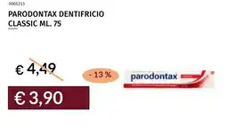 Prezzemolo e Vitale Parodontax dentifricio classic offerta
