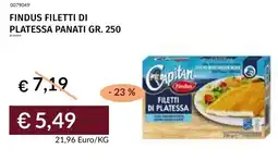 Prezzemolo e Vitale Findus filetti di platessa panati offerta
