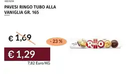 Prezzemolo e Vitale Pavesi ringo tubo alla vaniglia offerta